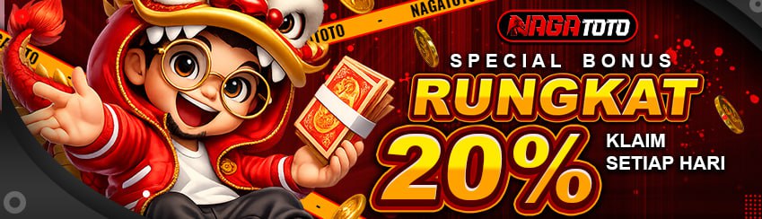 BONUS RUNGKAT 20%